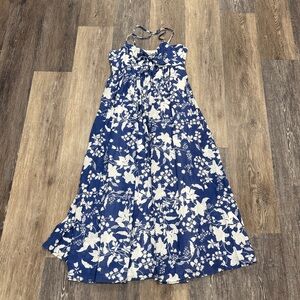 Zara Floral Maxi Dress Size M
